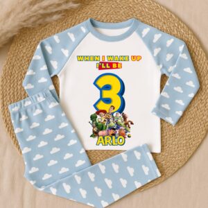 personalised toy story birthday pyjamas