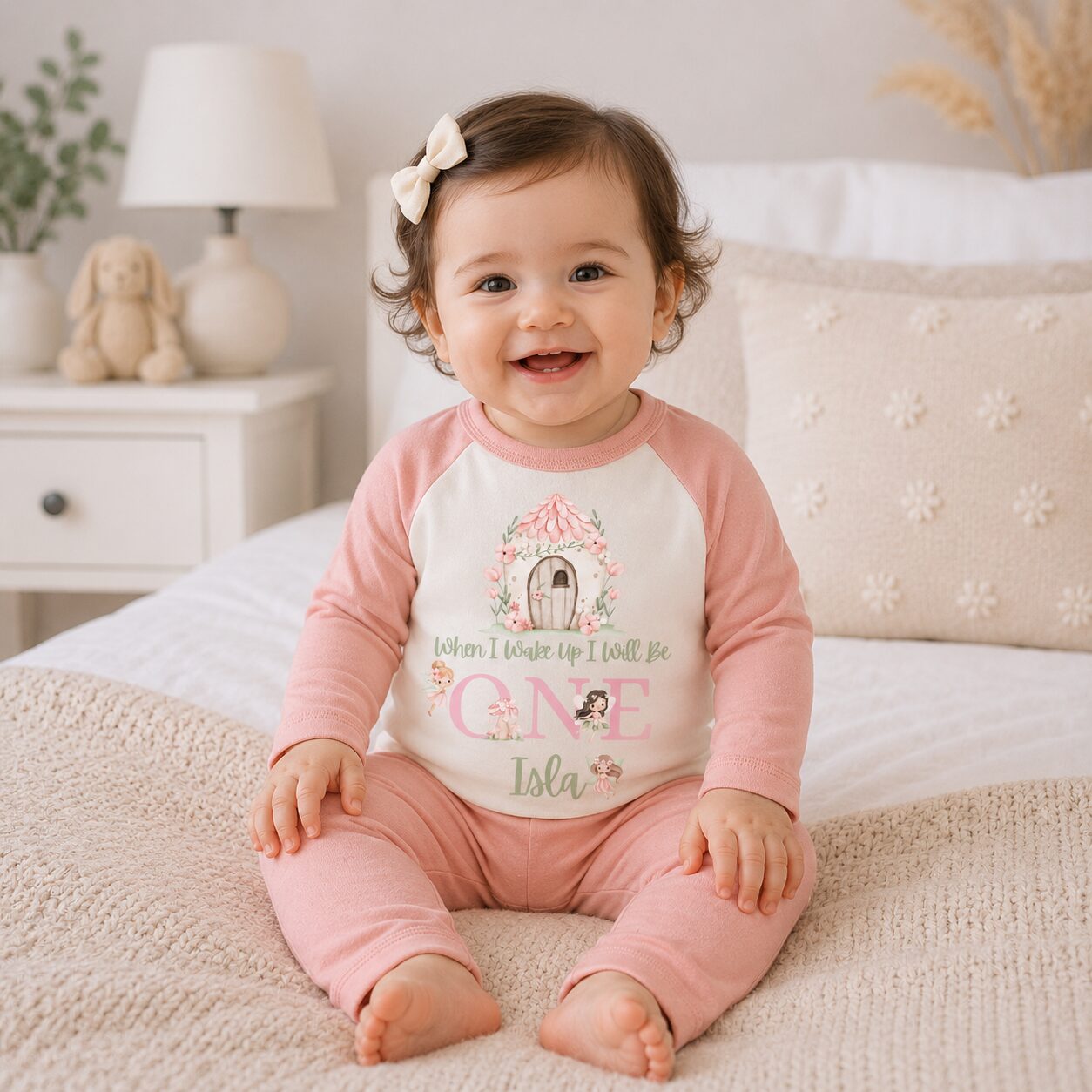personalised fairy first birthday pyjamas personalised fairy first birthday pyjamas
