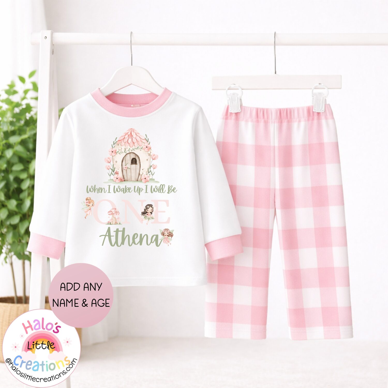 personalised fairy first birthday pyjamas personalised fairy first birthday pyjamas