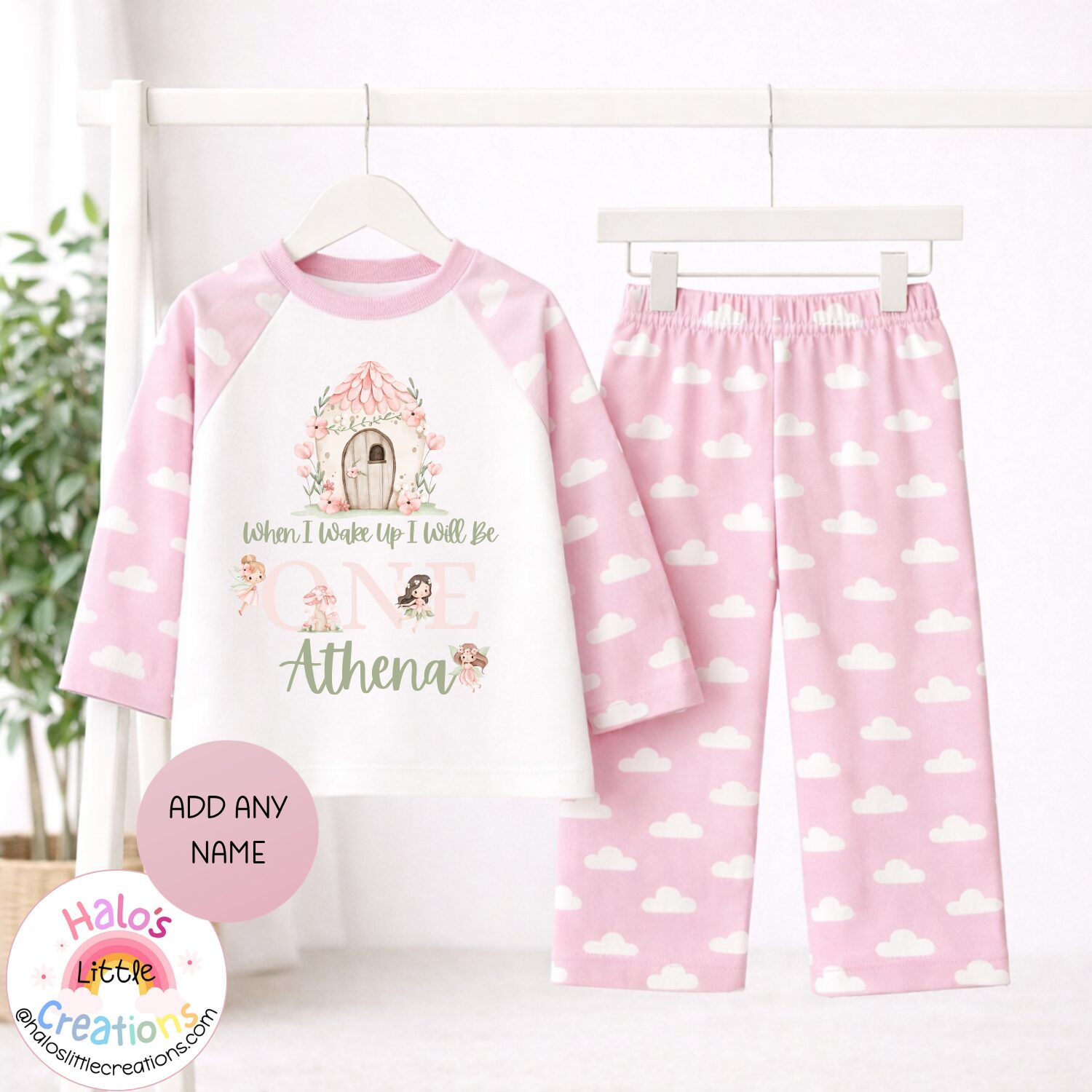 personalised fairy first birthday pyjamas personalised fairy first birthday pyjamas