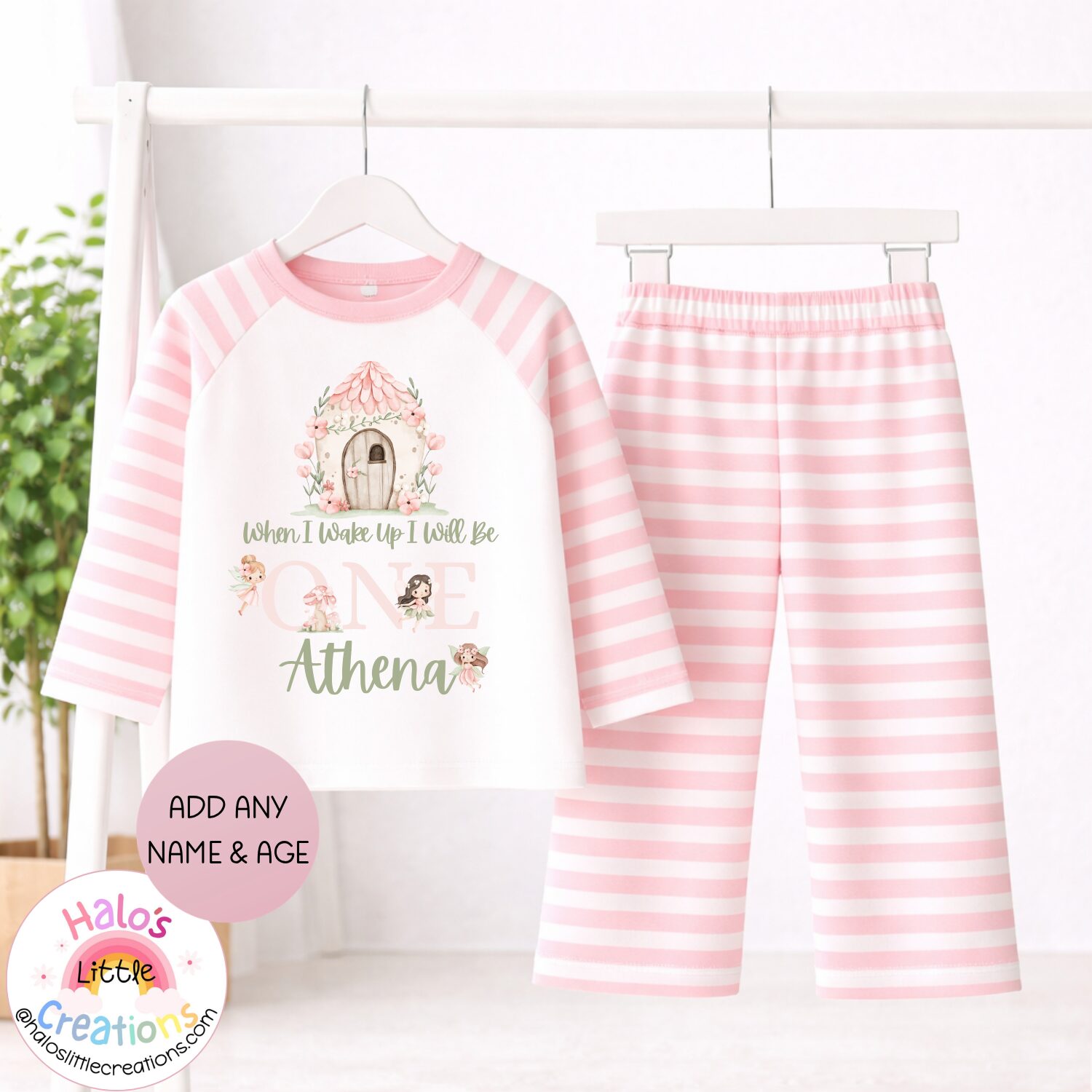 personalised fairy first birthday pyjamas personalised fairy first birthday pyjamas