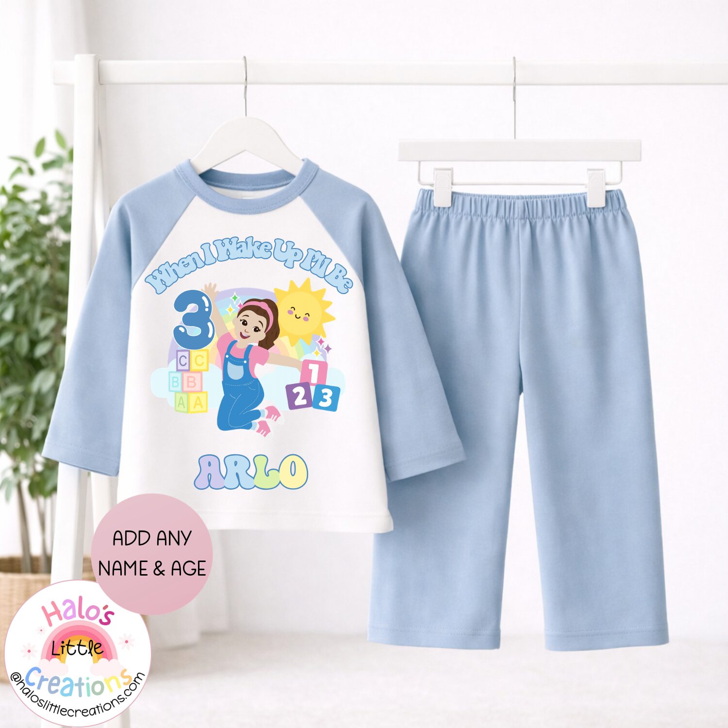 personalised ms rachel birthday pyjamas personalised ms rachel birthday pyjamas