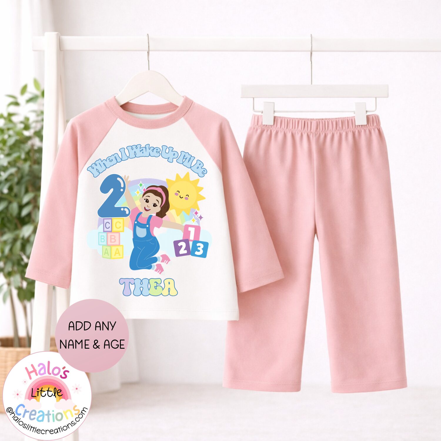 personalised ms rachel birthday pyjamas personalised ms rachel birthday pyjamas