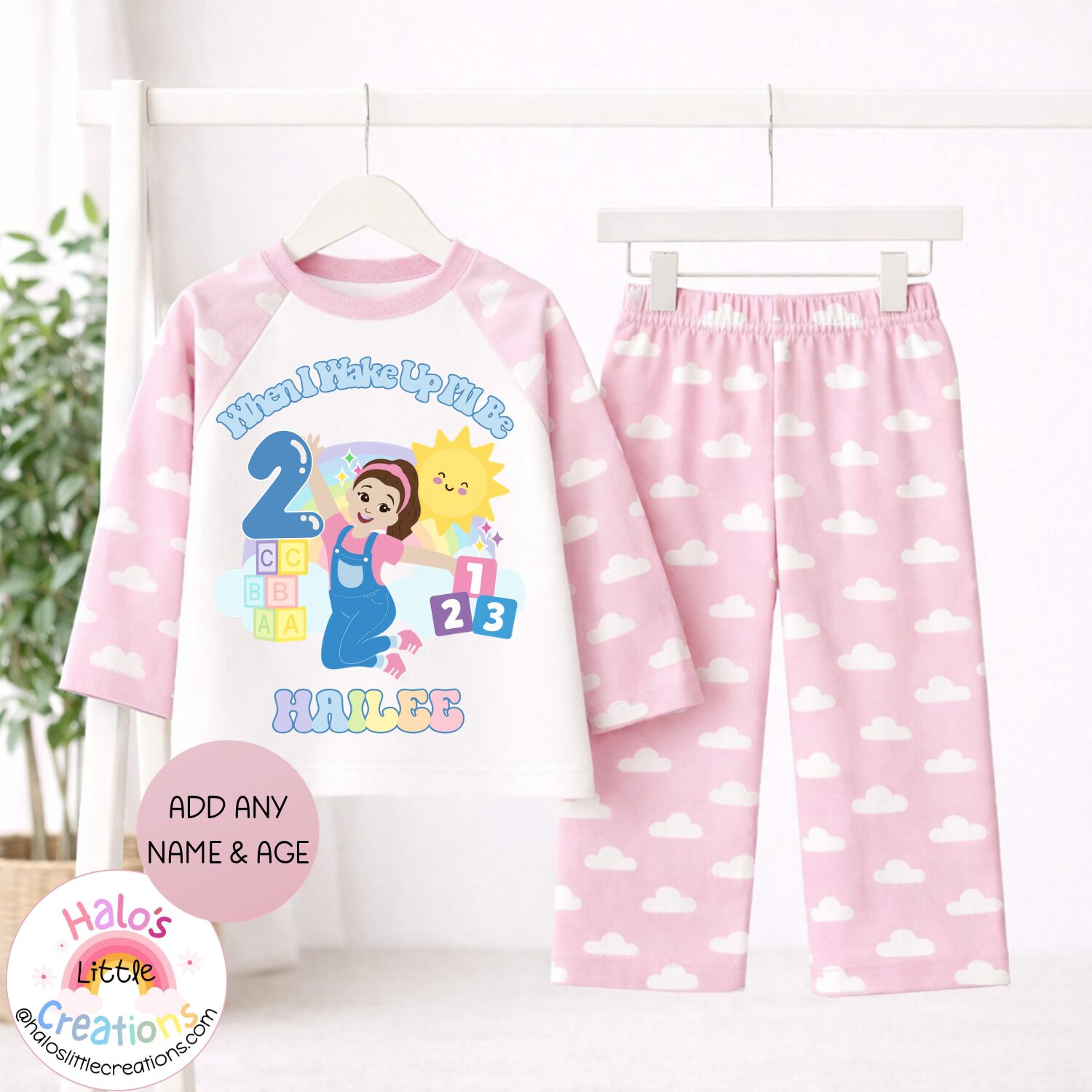 personalised ms rachel birthday pyjamas personalised ms rachel birthday pyjamas