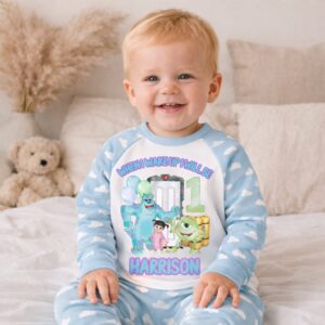 When I wake up I will be age birthday striped pyjamas