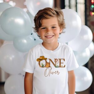personalised wild one birthday t shirt (copy)
